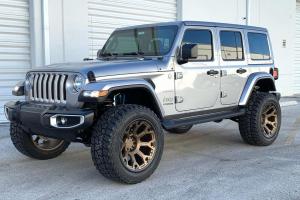 2019 Jeep Wrangler Sahara on Forgiato Wheels (FLOW Terra 002)